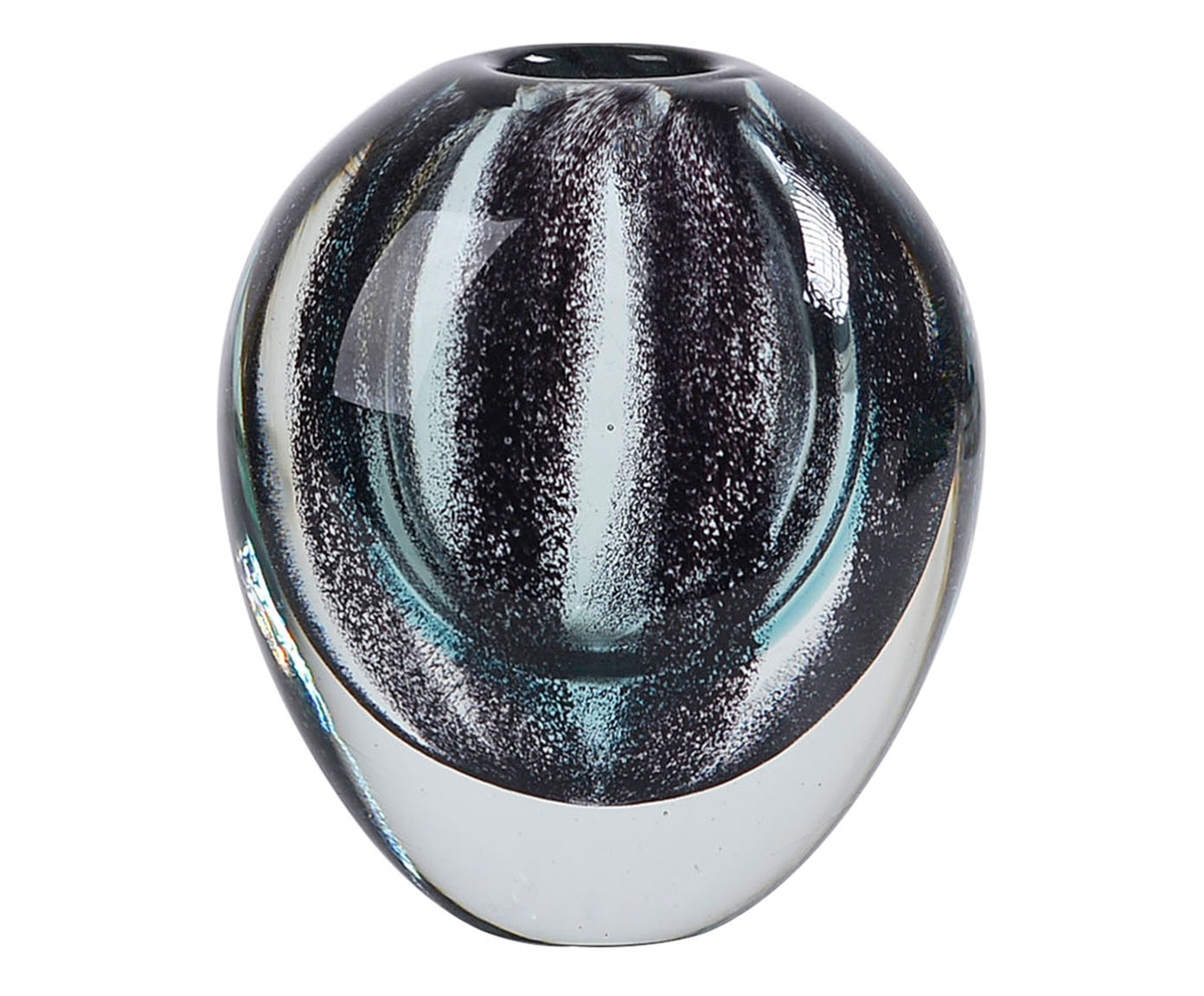 Vaso Murano Espiral Azul Turquesa - image 0