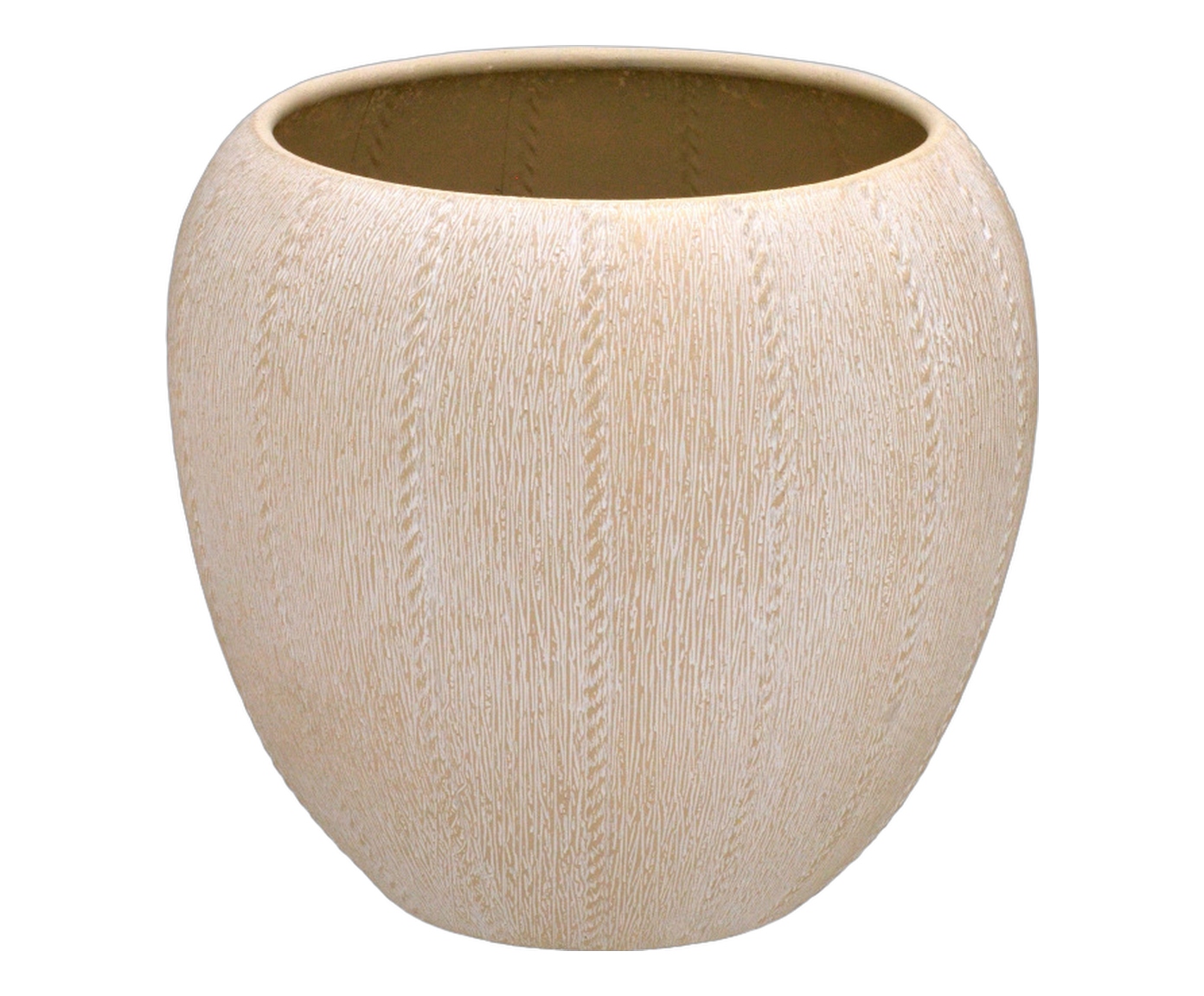 Cachepot Decorativo Greeny Creme image number 0