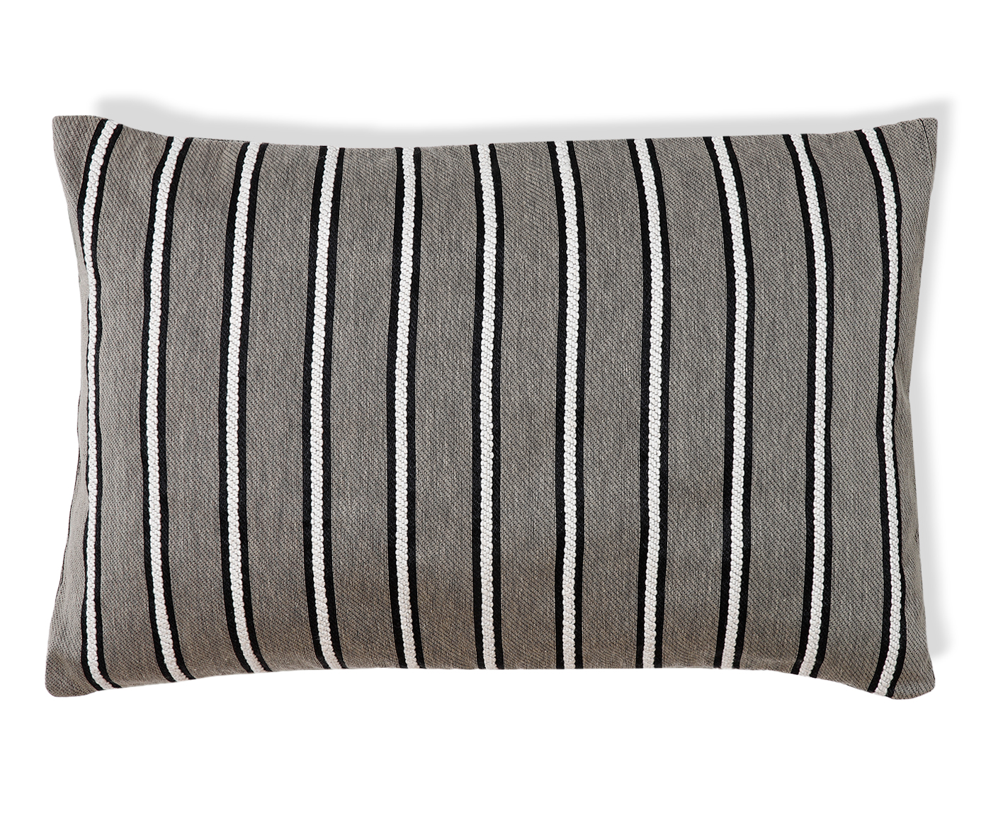 Capa de Almofada Retangular Jacquard Marais Cinza image number 0