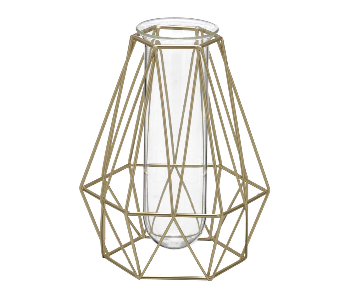 Vaso Decorativo Dourado image number 0