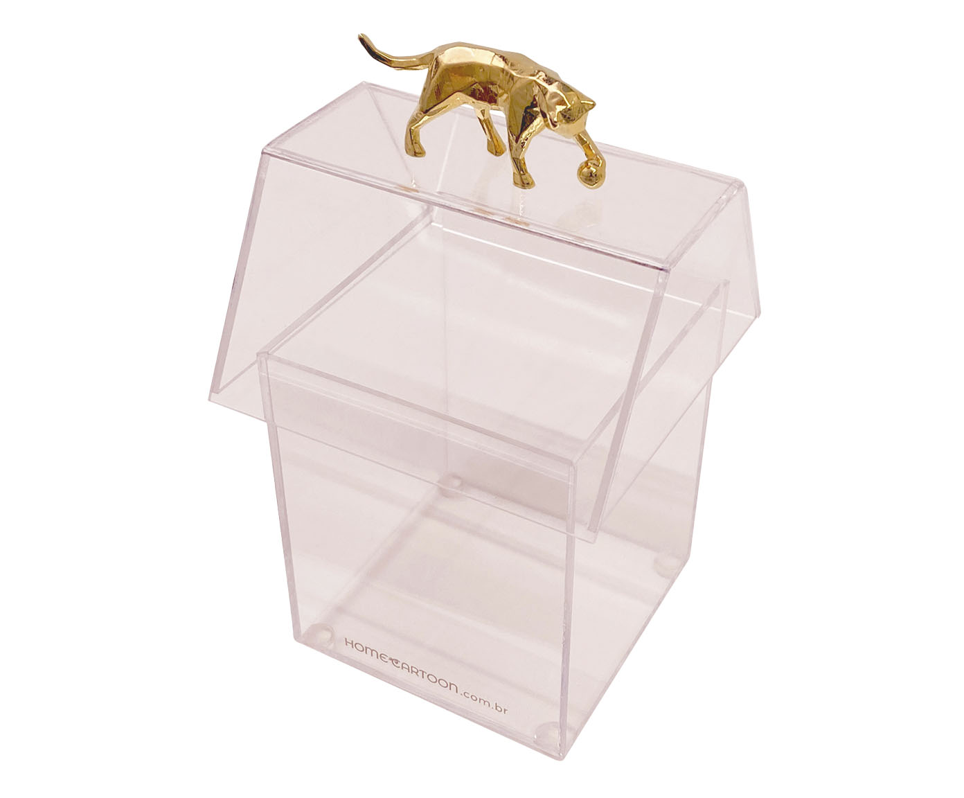 Caixa Casinha Gato Gold - image 0