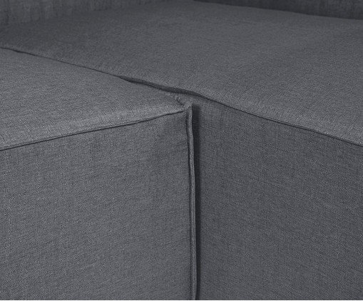 Sof&aacute; 3 M&oacute;dulos Chaise Mensa Cinza Escuro image number 4