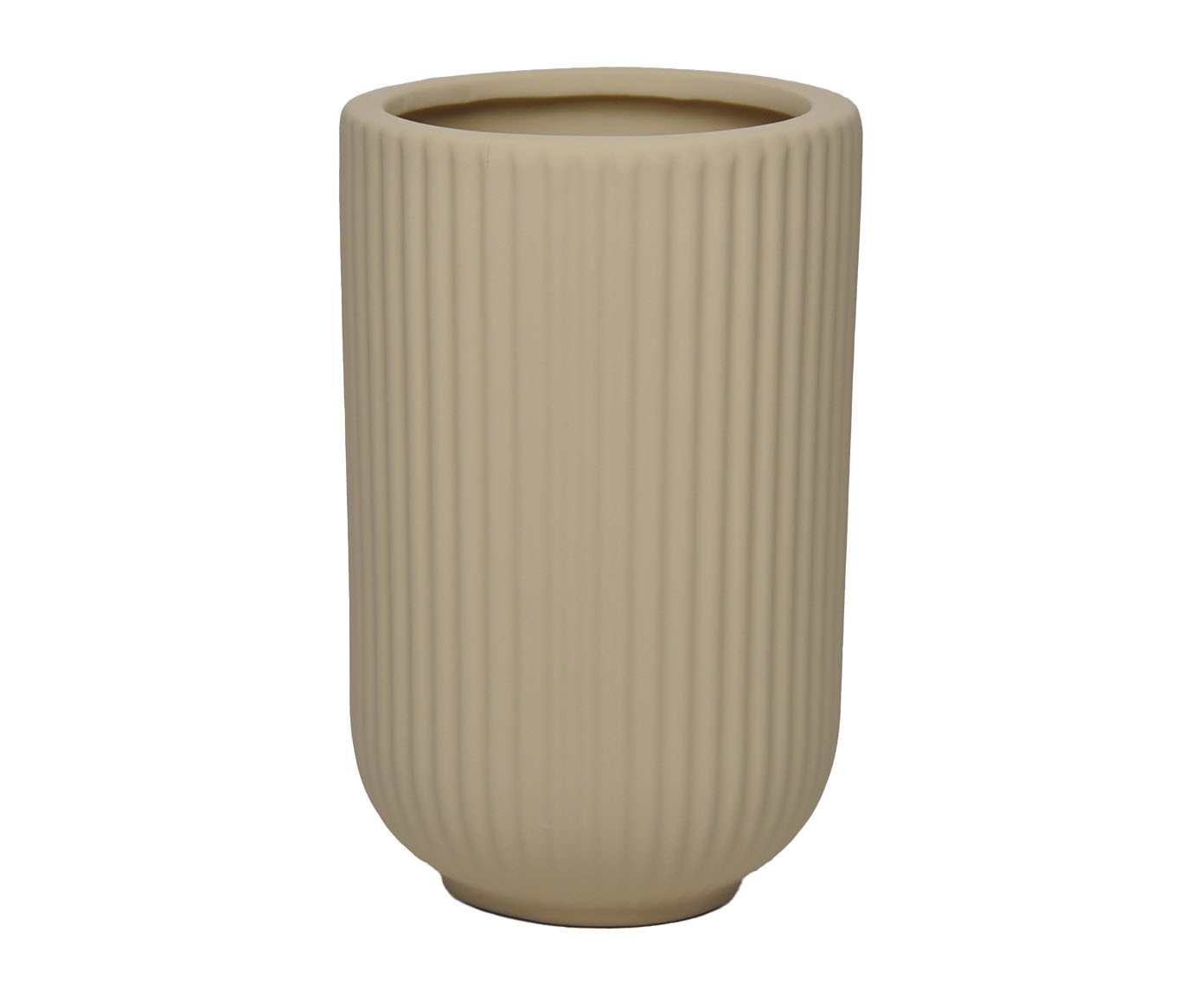 Vaso em Cer&acirc;mica Open Lines Off White - image 0