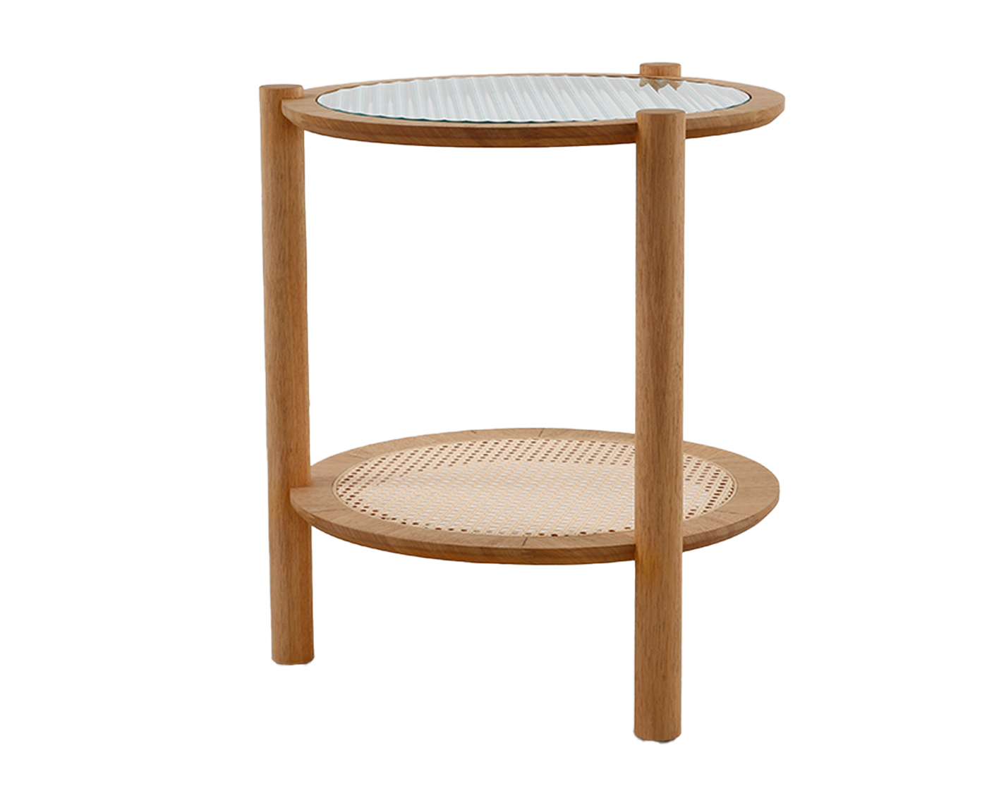 Mesa Lateral Vimea com Palhinha Sextavada - image 0