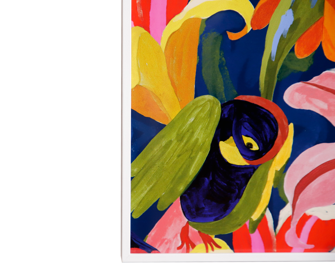 Quadro Decorativo Tucano Floral image number 3