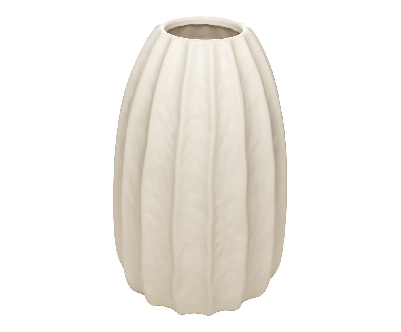 Vaso de Cer&acirc;mica Pilar Branco - image 0
