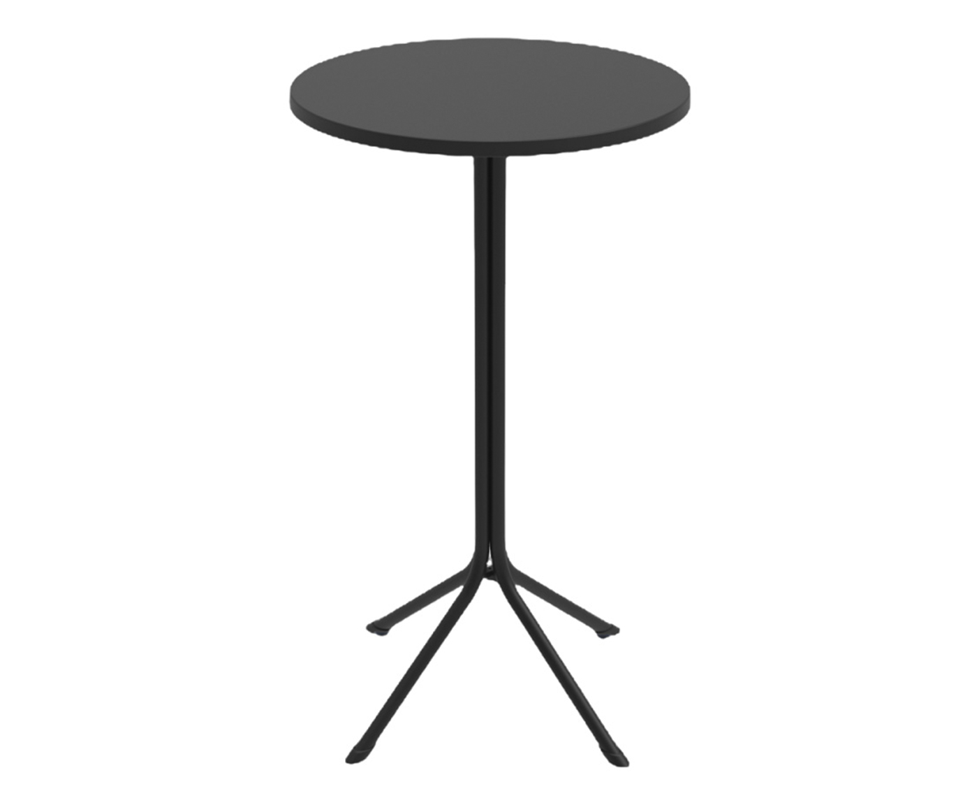Mesa Bistro Gavea Tampo 60Cm Preto - image 1