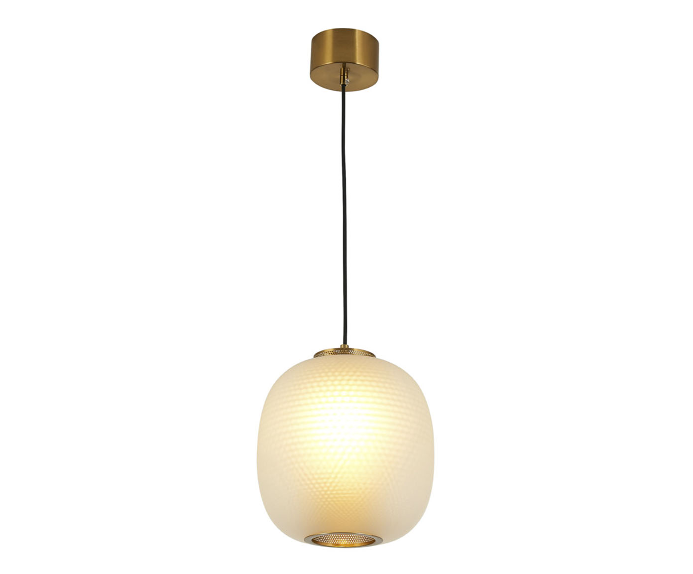 Pendente Friso Dourado Bivolt image number 0