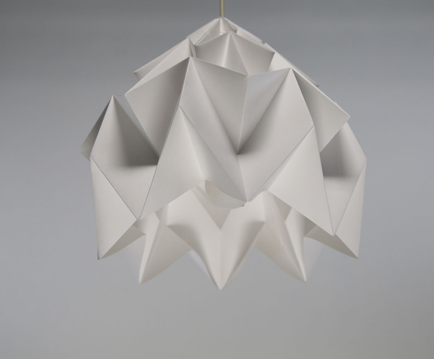 Lumin&aacute;ria Origami Gaia Branco image number 2