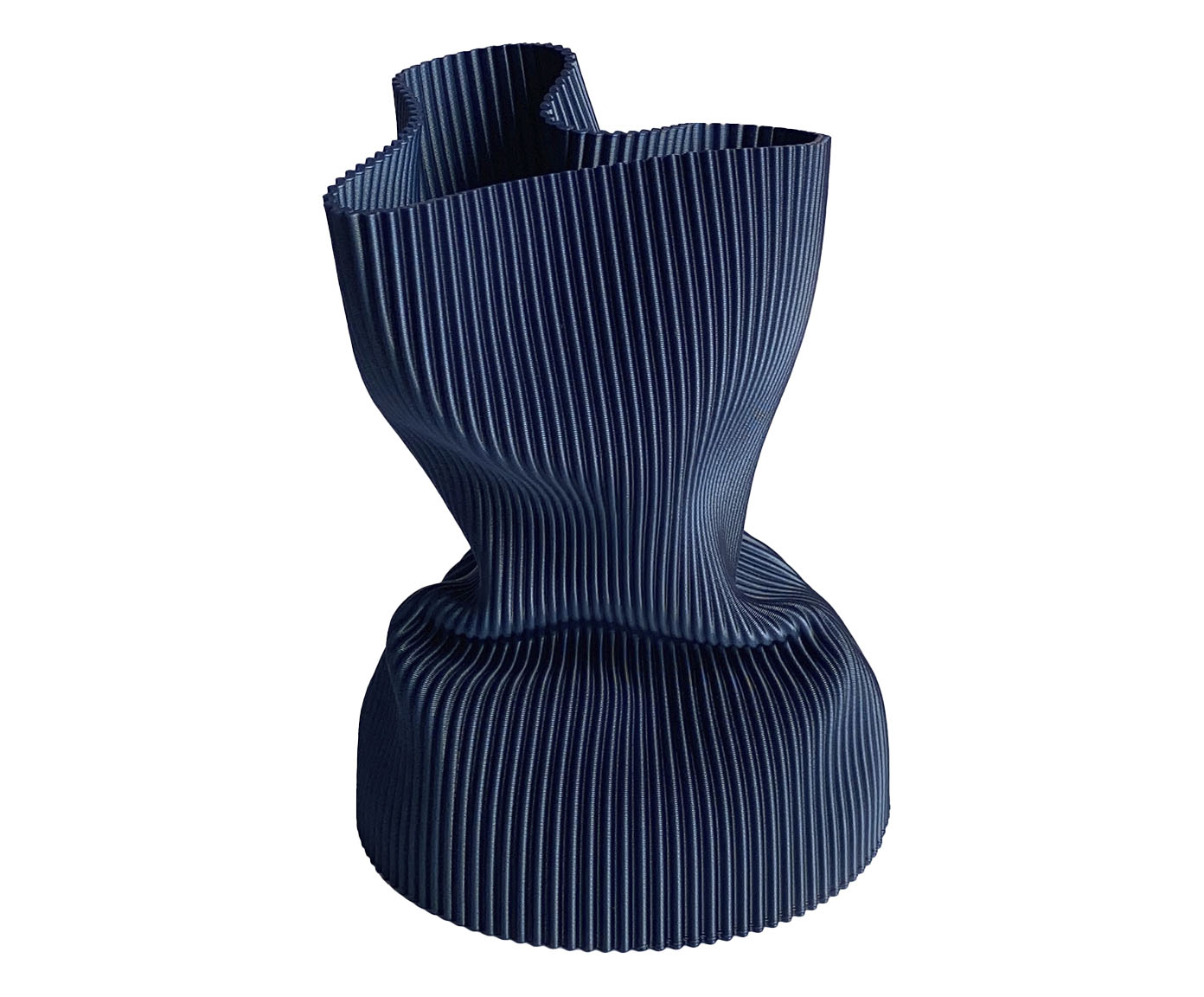 Vaso Amassadinho M&eacute;dio Azul image number 0