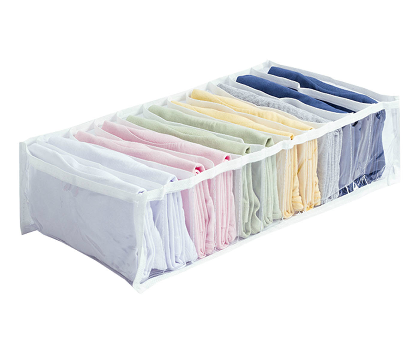 Organizador Colmeia Cristal Premium M Branco - image 0
