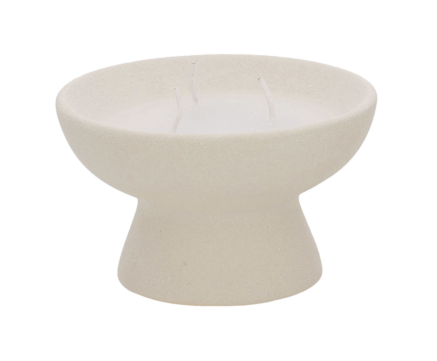 Porta Velas E&ccedil;ara Off White - image 0