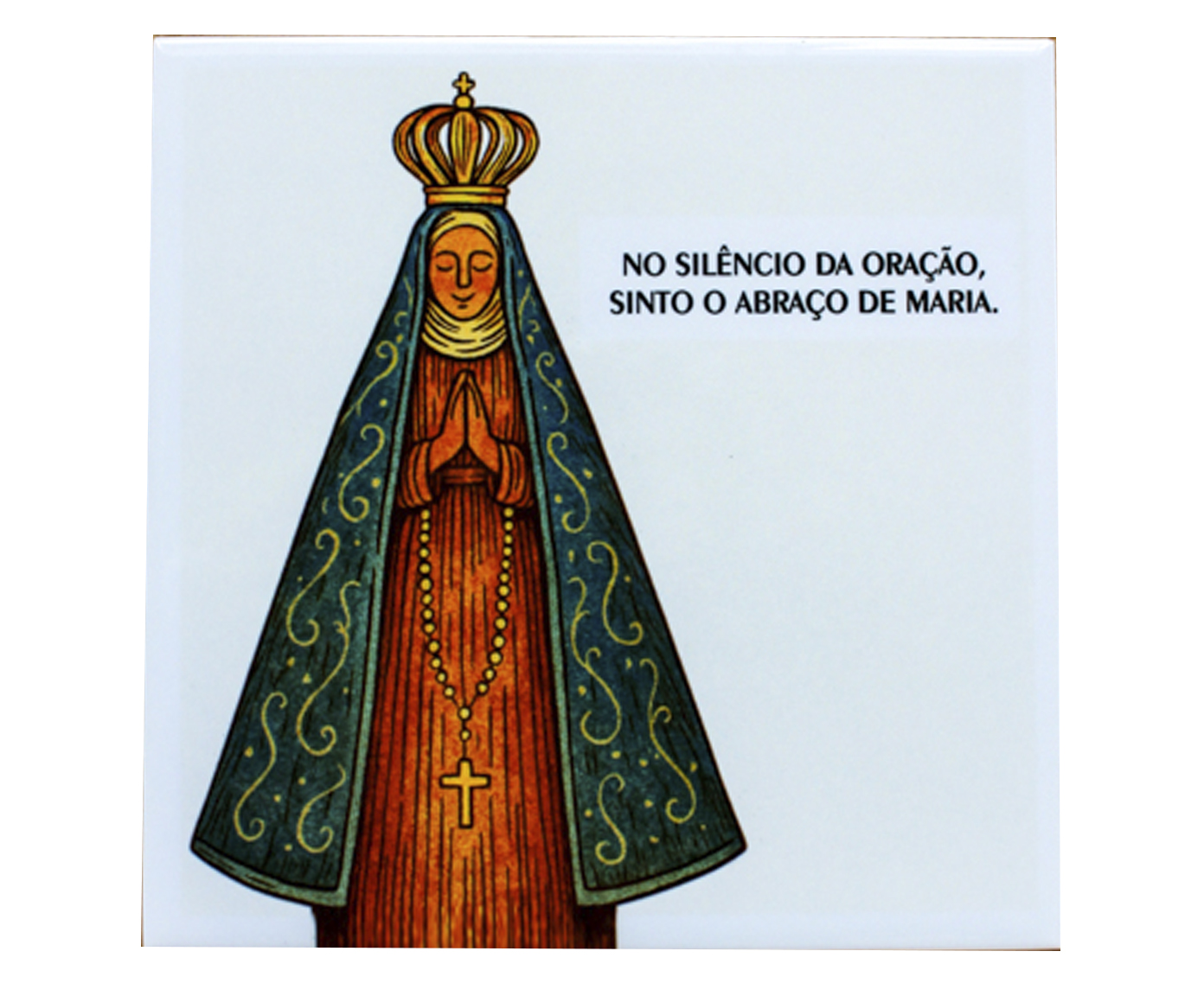 Azulejo Decorativo "Nossa Senhora Aparecida" image number 0