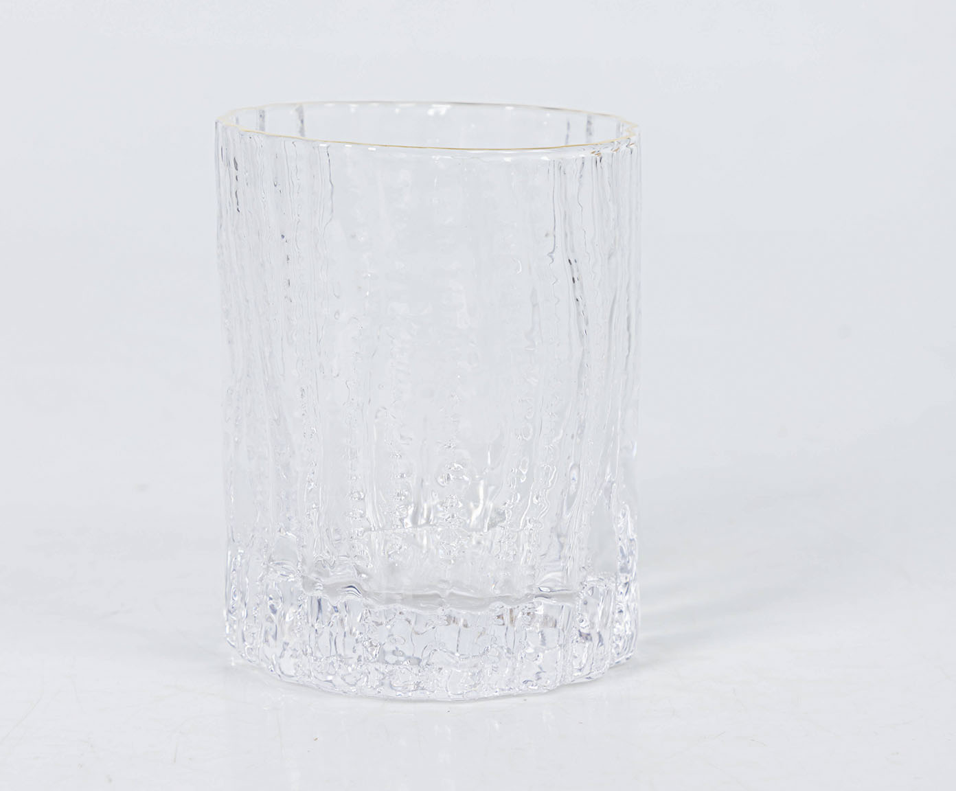 Copo Rustic Canelado Clear Gol - image 1