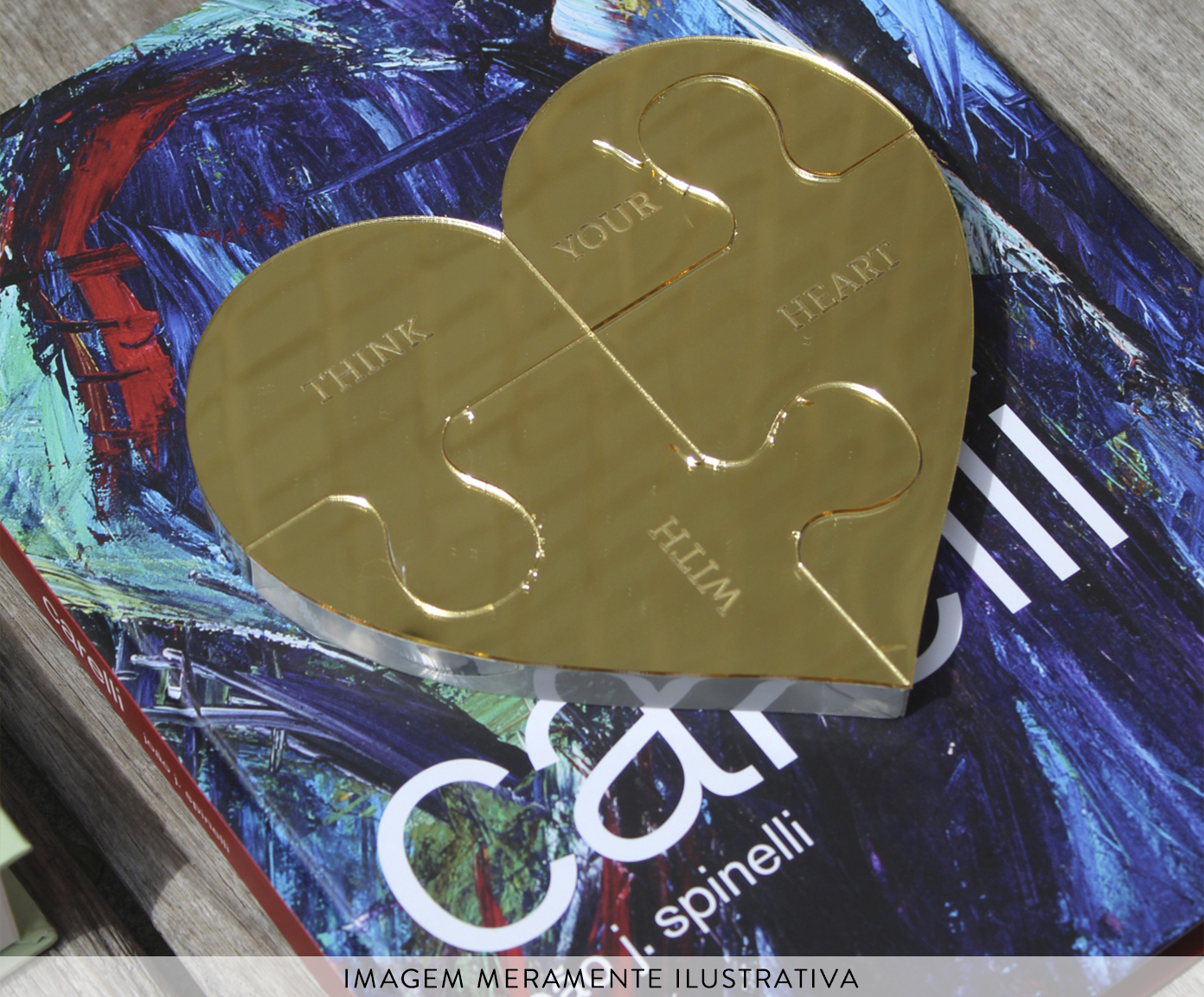 Puzzle Cora&ccedil;&atilde;o Gold image number 2