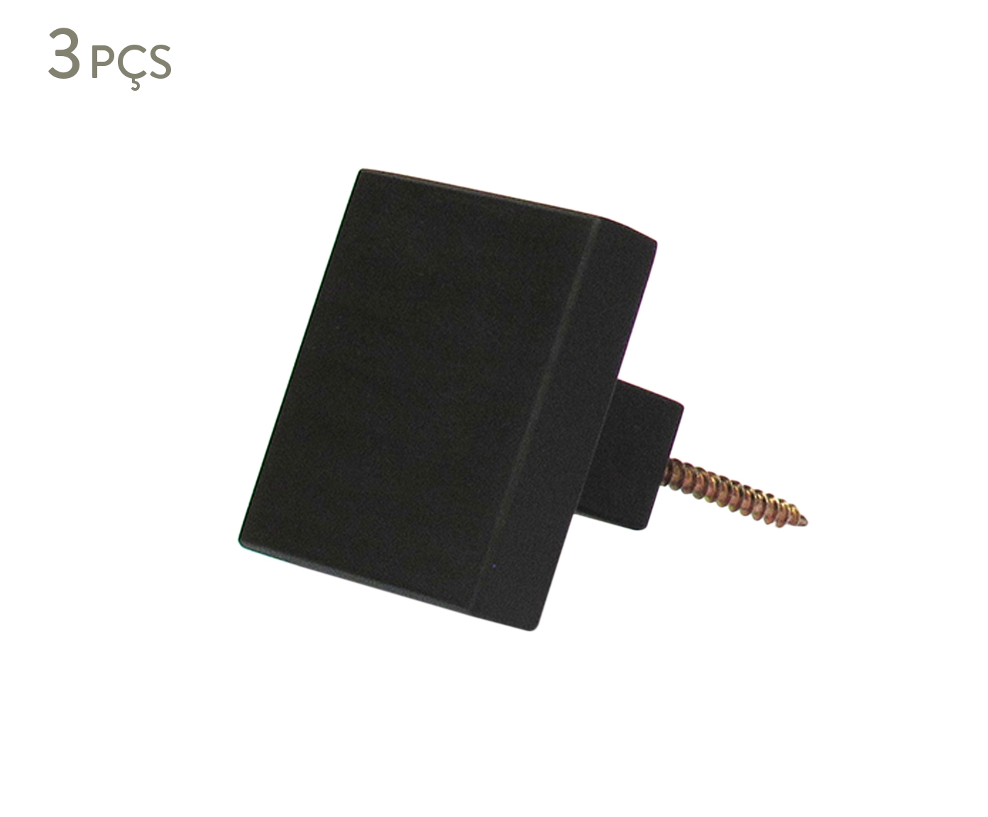 Jogo de Ganchos Square Preto - image 0