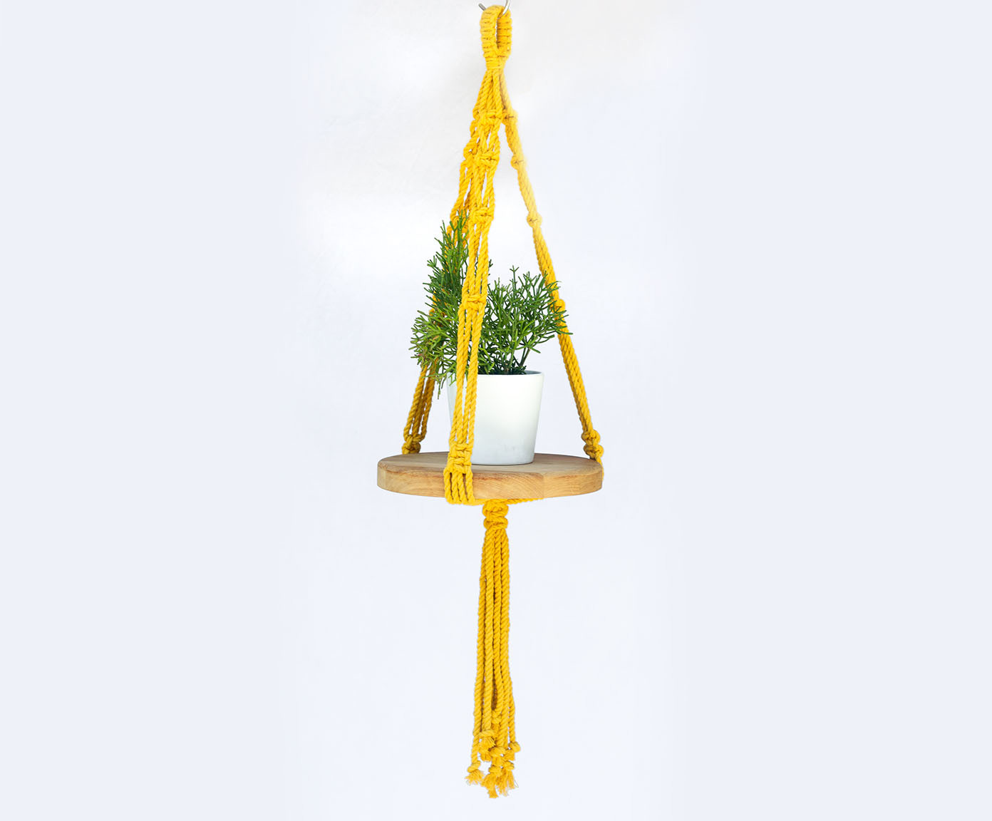 Hanger em Macram&ecirc; Shelf Plus image number 3
