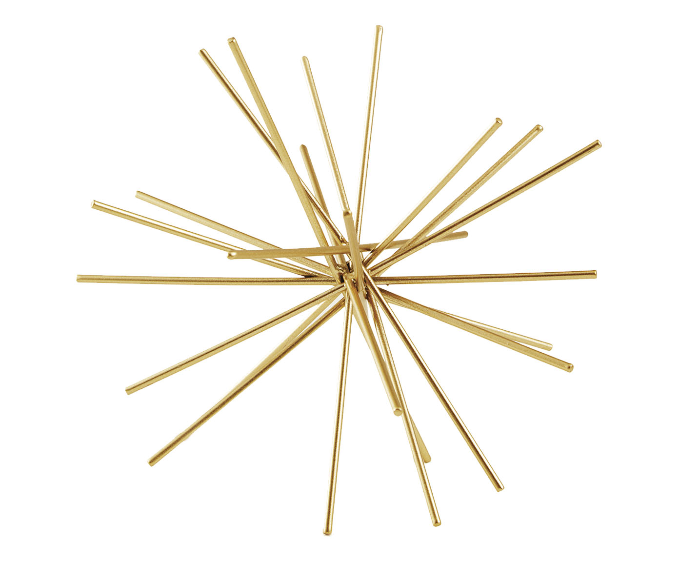 Adorno em Metal Ouri&ccedil;o - Dourado - image 0