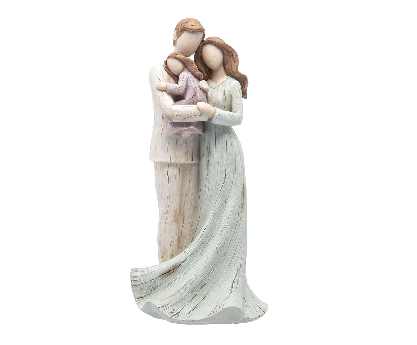 Figura Decorativa Fam&iacute;lia em Resina II image number 0