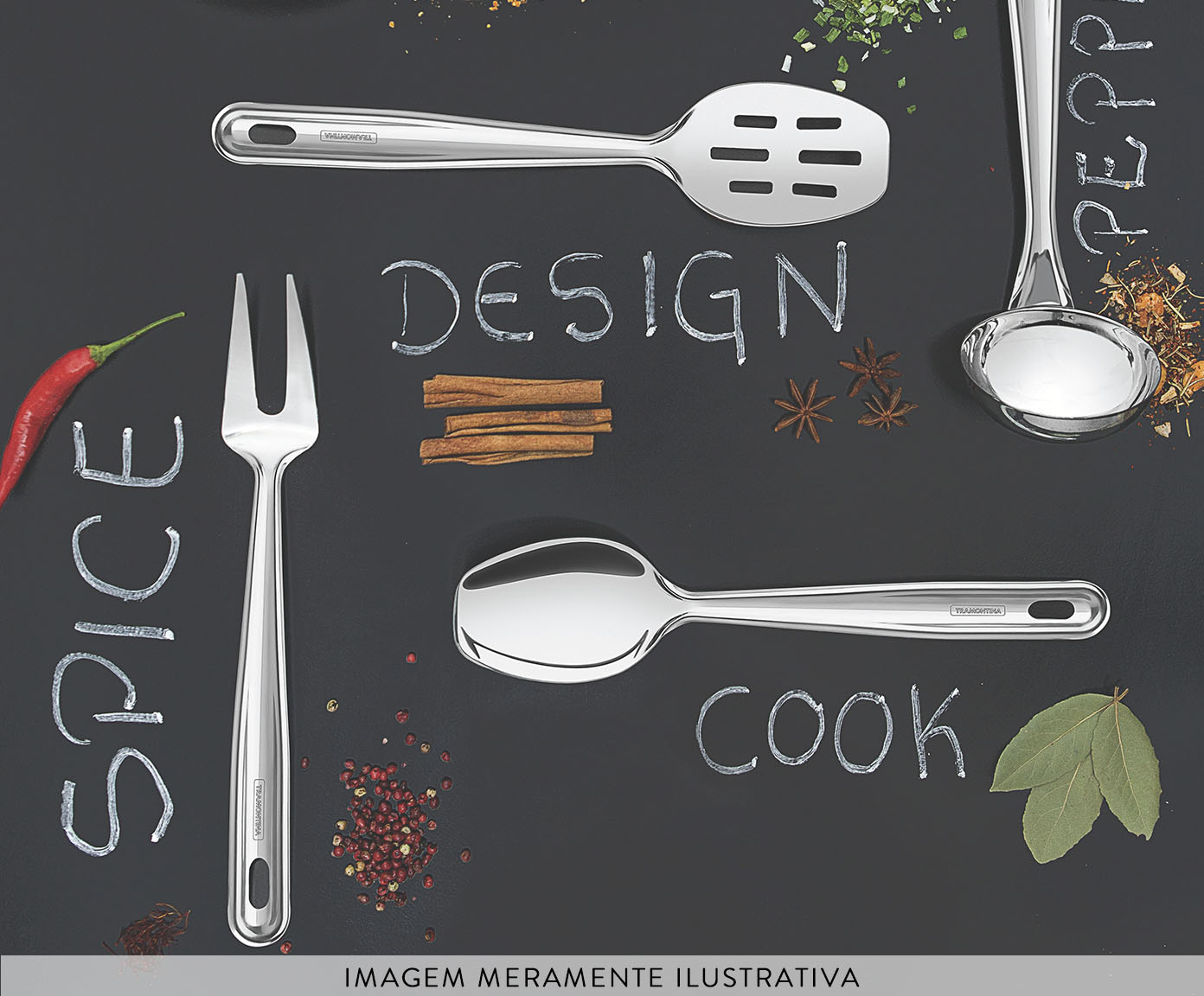 Garfo Trinchante em Inox Extrata image number 1