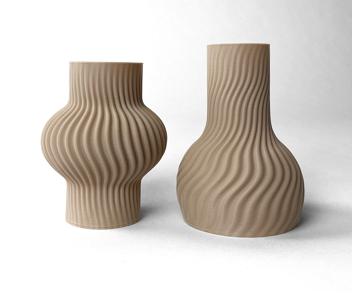Mini Vaso Onda 2 Areia image number 5