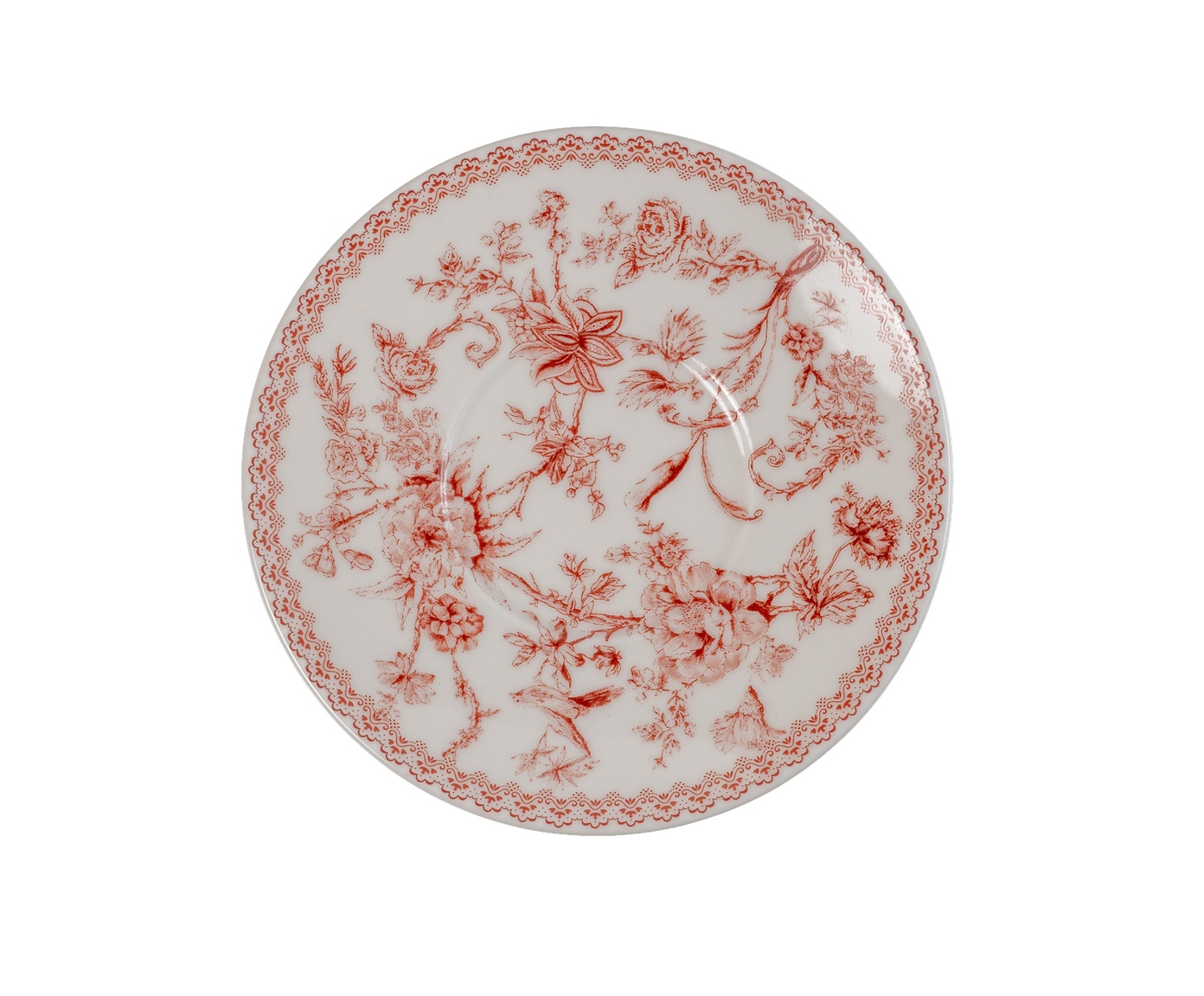 Jogo de X&iacute;caras para ch&aacute; Hort&ecirc;nsia em new bone china bord&ocirc; image number 2