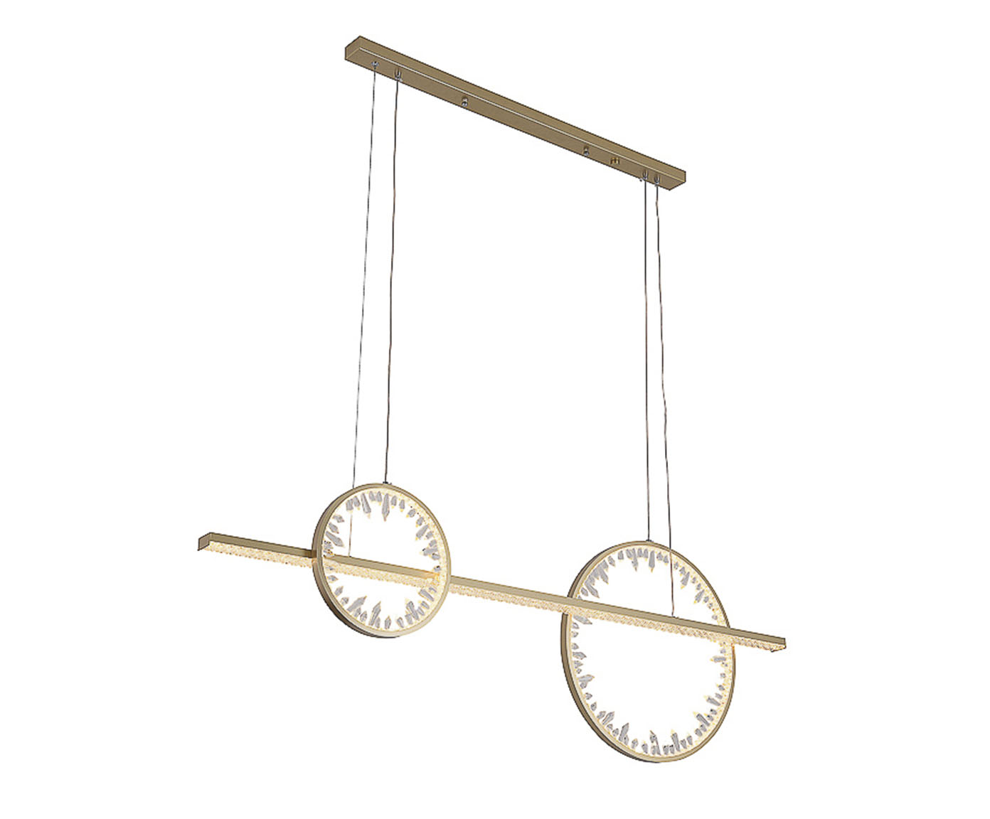Pendente em Led 54W Milenium Dourado image number 0