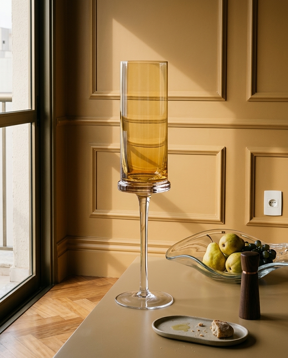Ta&ccedil;a para Champanhe Royal Amarelo image number 2