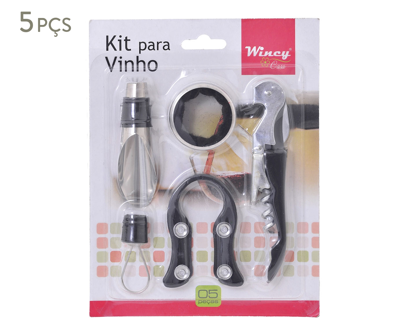 Kit Acess&oacute;rios para Vinho image number 0