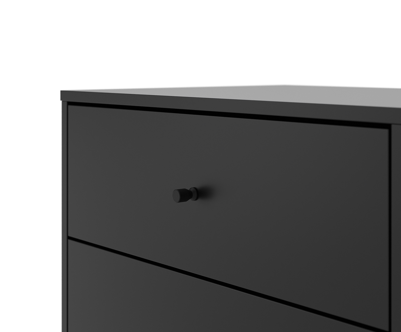 Mesa Cabeceira Jasper Preto Fosco image number 2