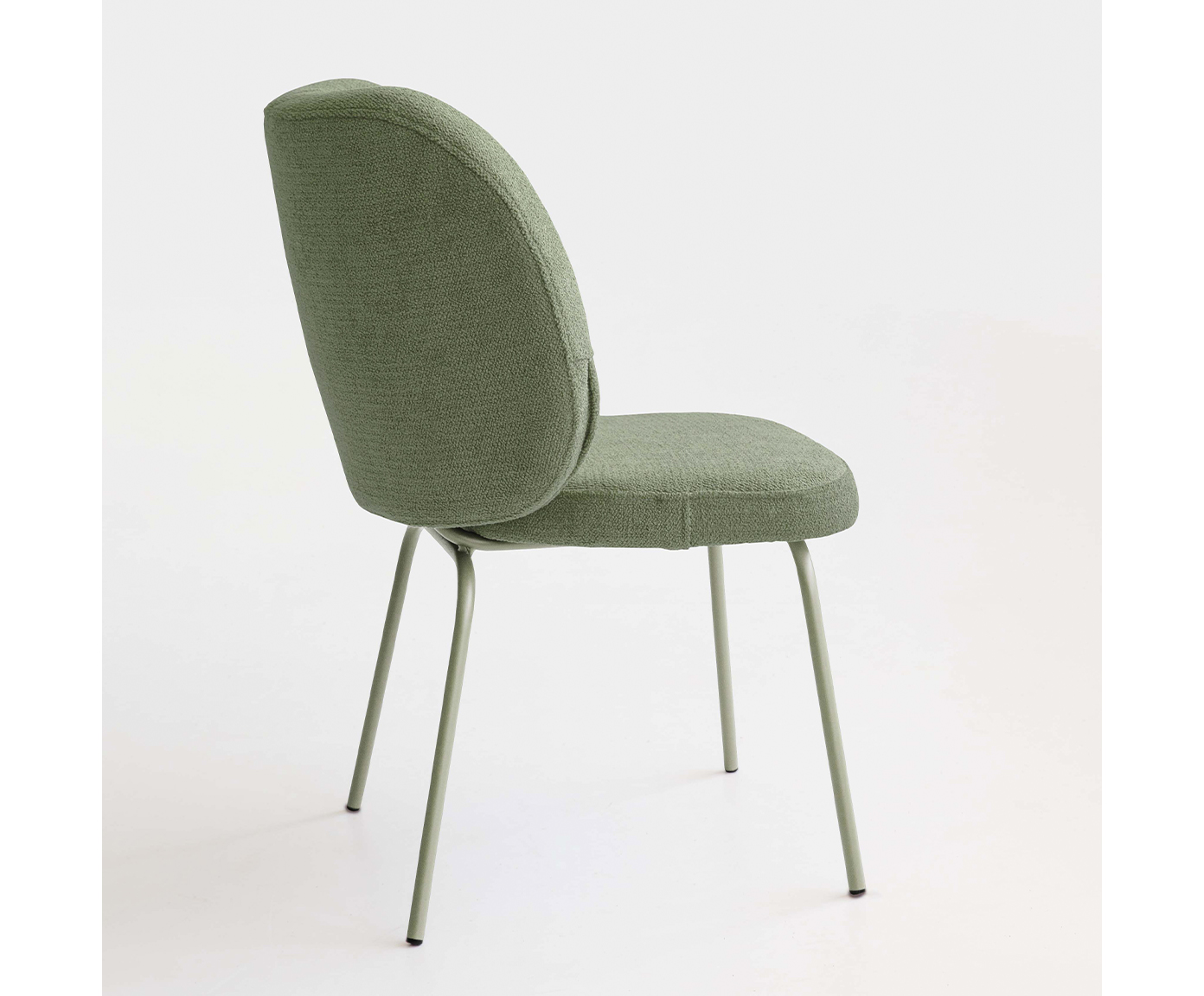 Cadeira Concha Interna Boucl&eacute; Verde - image 1