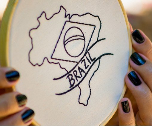 Bastidor Bordado Brazil image number 2