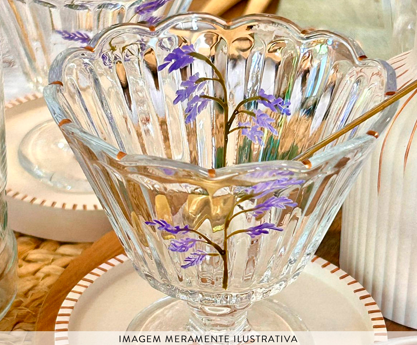 Jogo de Ta&ccedil;as de Sobremesa Limonium - 150ml image number 2