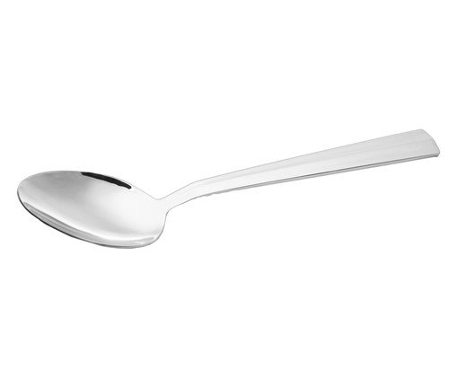 Faqueiro em A&ccedil;o Inox Montenegro Prateado image number 1