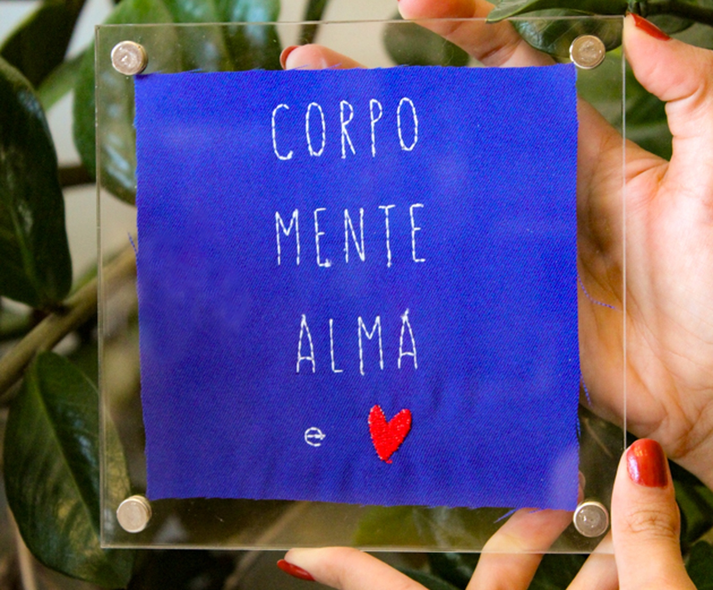 Quadro em Acr&iacute;lico "Corpo, Mente, Alma e Cora&ccedil;&atilde;o" image number 2