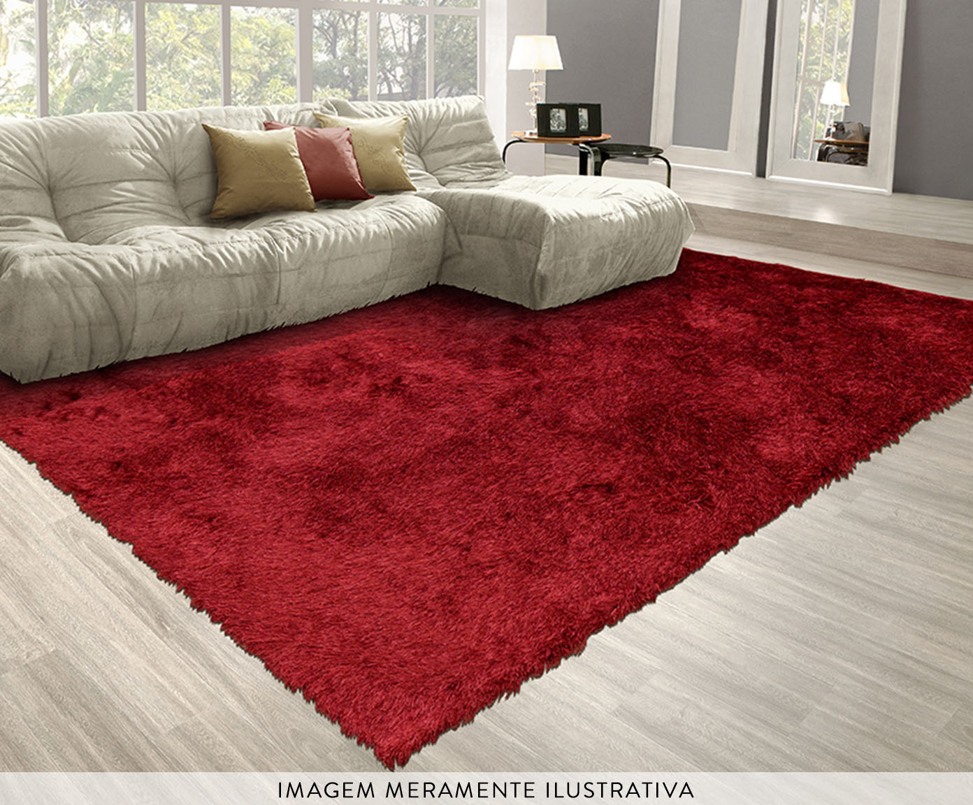 Tapete Tufting Lunar N Bord&ocirc; - image 1