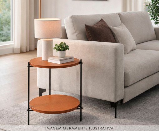 Mesa Lateral Agatha Castanho image number 4