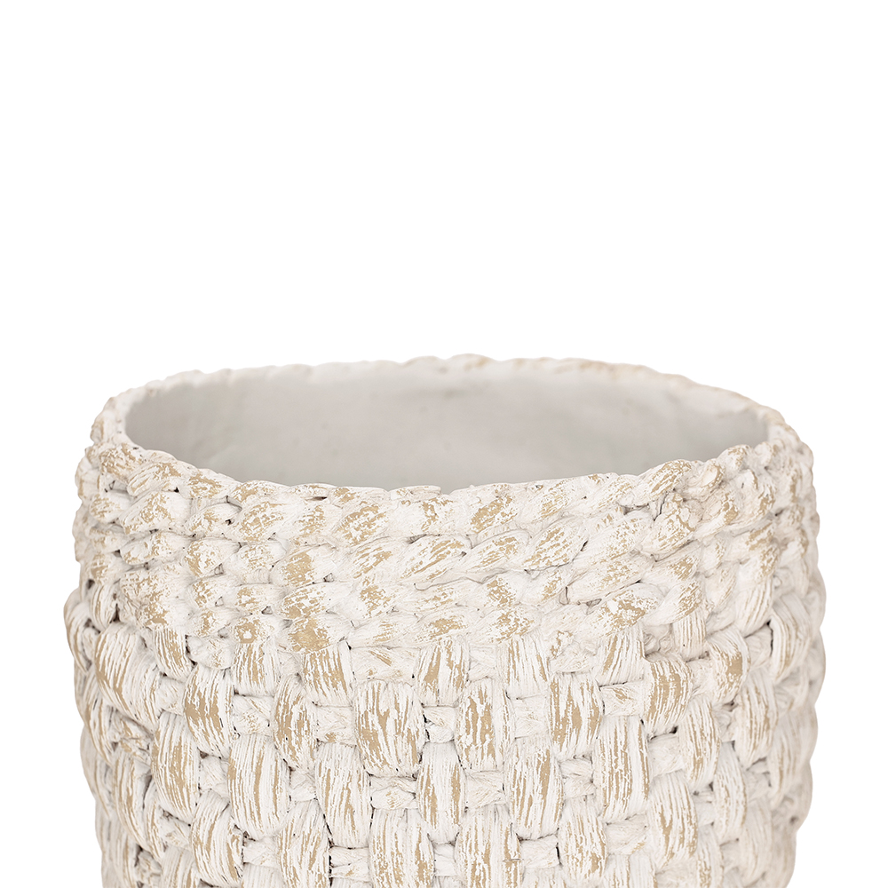 Cachepot Fussen Off White - image 1