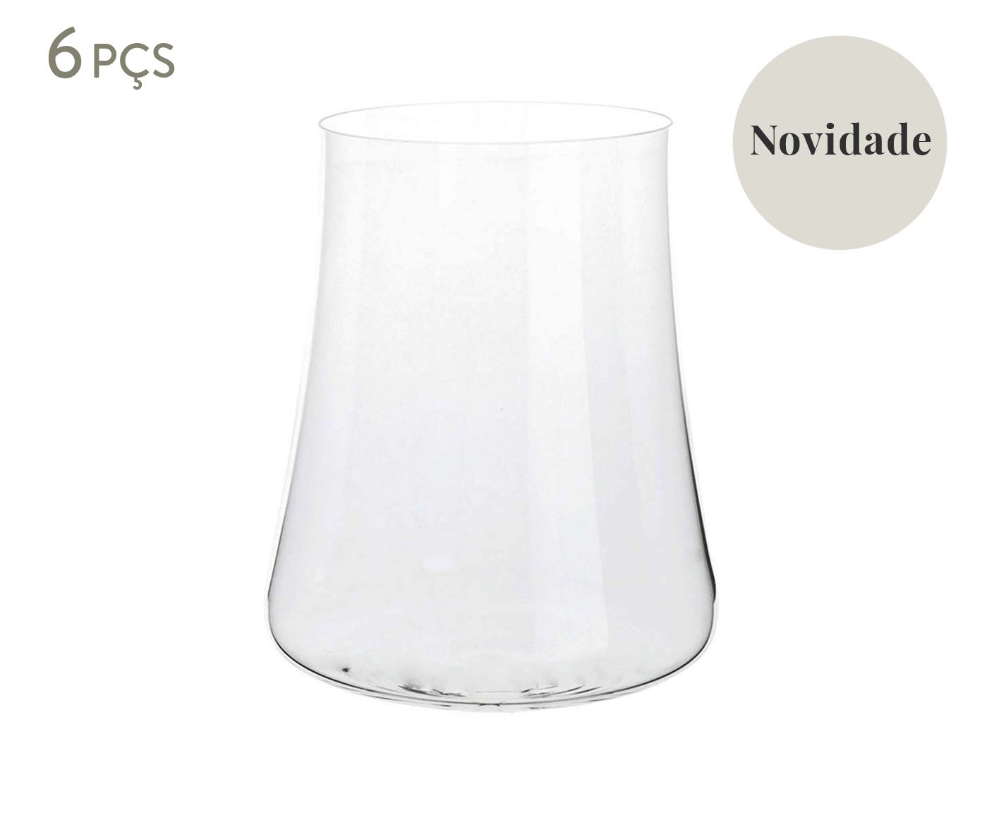 Jogo de Copos Altos Xtra em Cristal - image 0