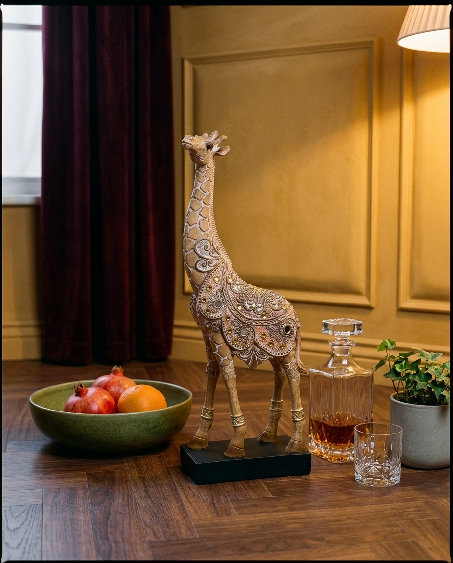 Adorno Decorativo de Girafa Kamelhals - image 1