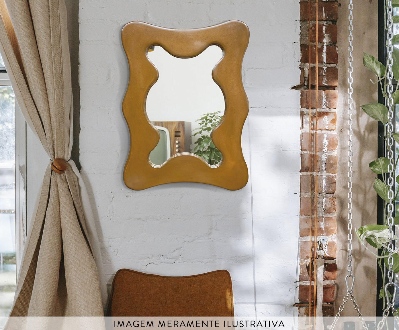 Espelho Decorativo Teddy Freij&oacute; image number 5