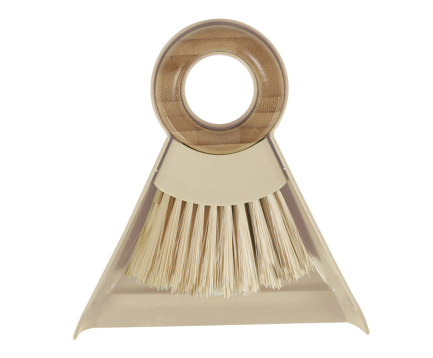 Jogo de Escova em Bambu e P&aacute; para Limpeza Oikos - image 1