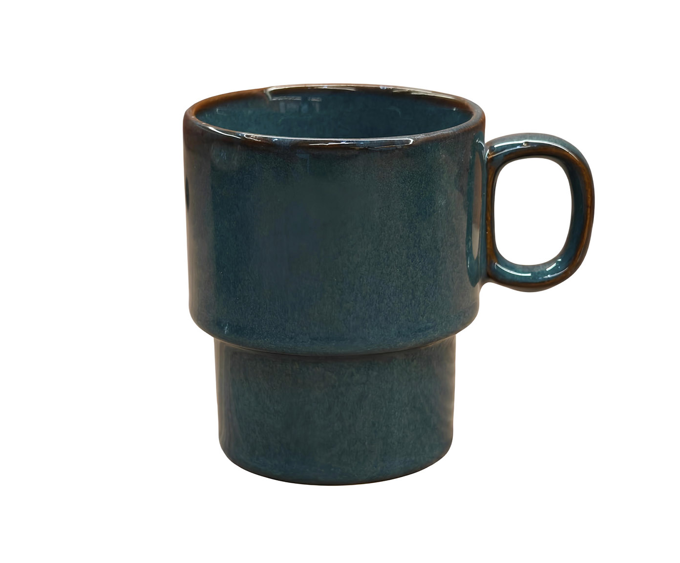 Caneca Empilh&aacute;vel Smaltato Azul image number 0