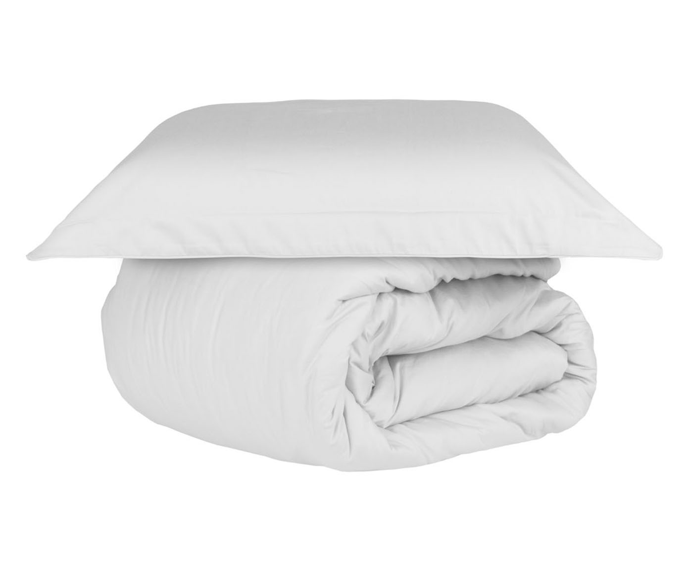 Jogo de Duvet Acetinado Guni Branco 300 Fios - image 1