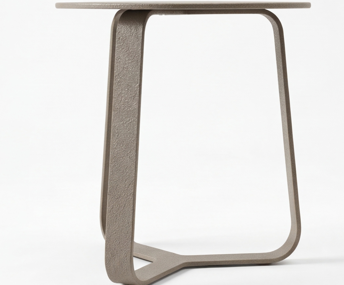 Mesa de Apoio Flat Guaraci Champagne image number 1