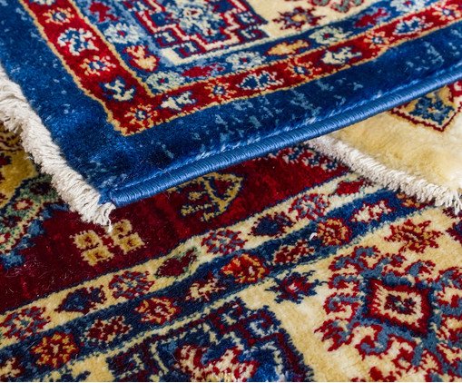 Tapete Cl&aacute;ssico Turco Kasakh Naava - Azul image number 2