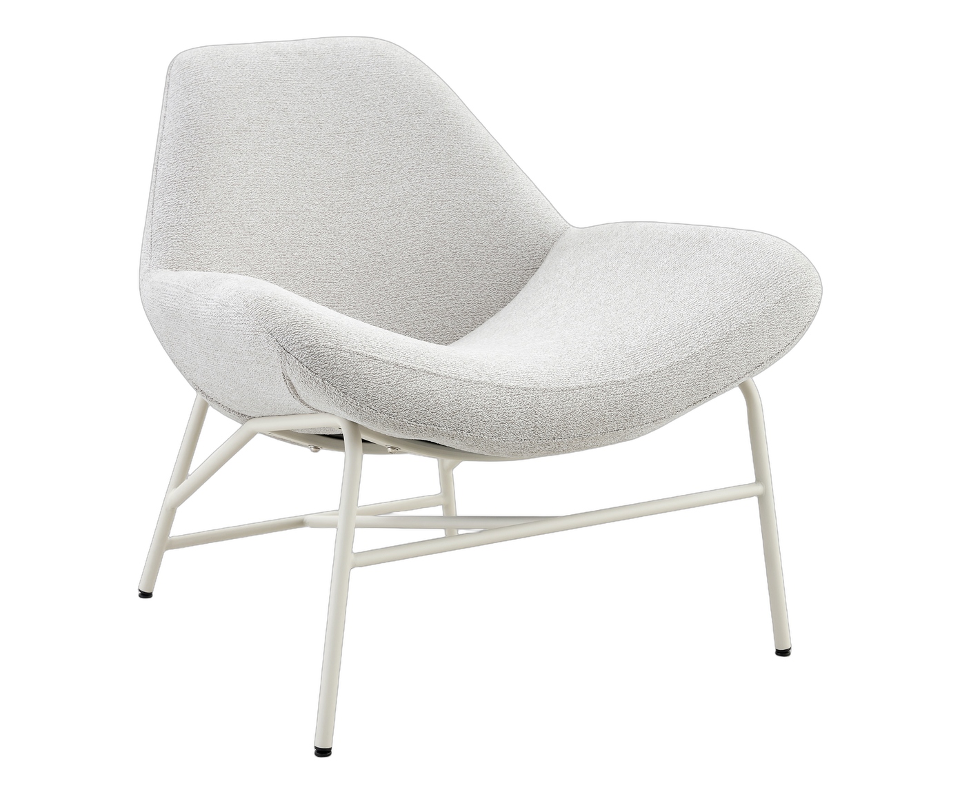 Poltrona Ariana Tecido Mescla Base Off White image number 0