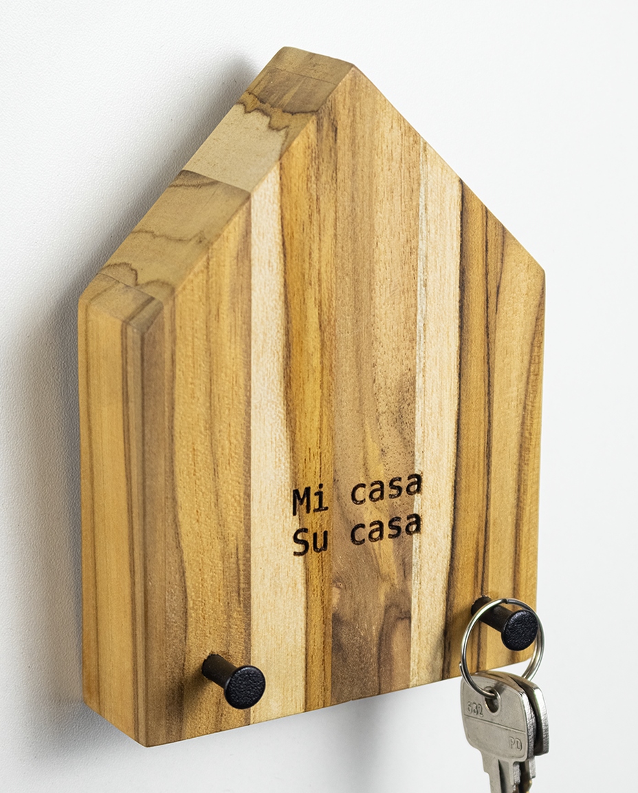 Porta-Chaves de Parede Casinha - Mi casa image number 3