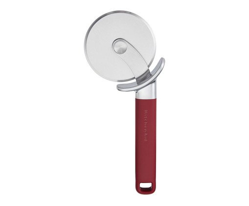 Cortador de Pizza Profissional em Inox Kitchenaid Vermelho image number 0