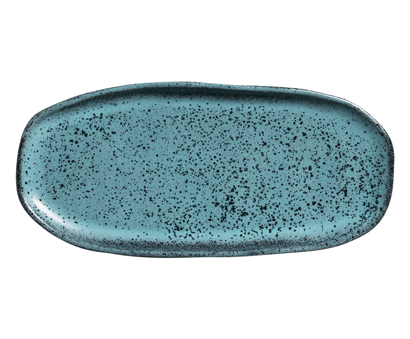 Jogo de Travessas Oval Rasa Pequena Night Sky Azul - image 1
